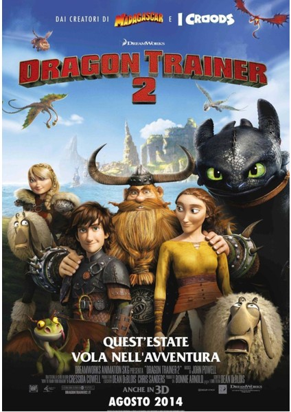 How To Train Your Dragon 2 (2014) 7 ( Folyo ) - Afiş - POSTER-3639 ( 50 cm x 70 cm )
