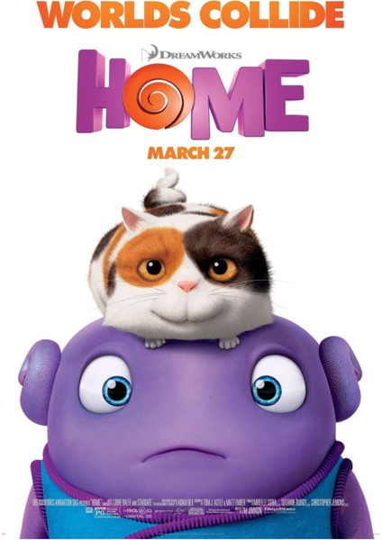 Home (2015) ( Folyo ) - Afiş - POSTER-3544 ( 50 cm x 70 cm )