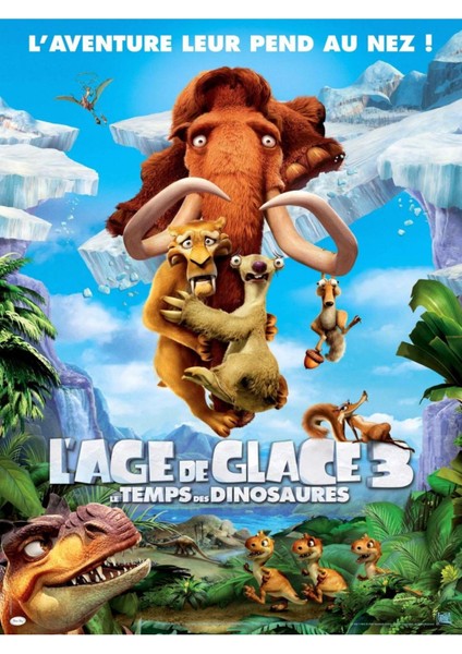Ice Age Dawn Of The Dinosaurs (2009) 3 ( Folyo ) - Afiş - POSTER-3707 ( 50 cm x 70 cm )