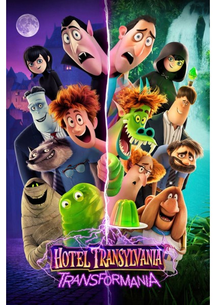 Hotel Transylvania Transformania (2022) 0001 ( Folyo ) - Afiş - POSTER-3611 ( 50 cm x 70 cm )