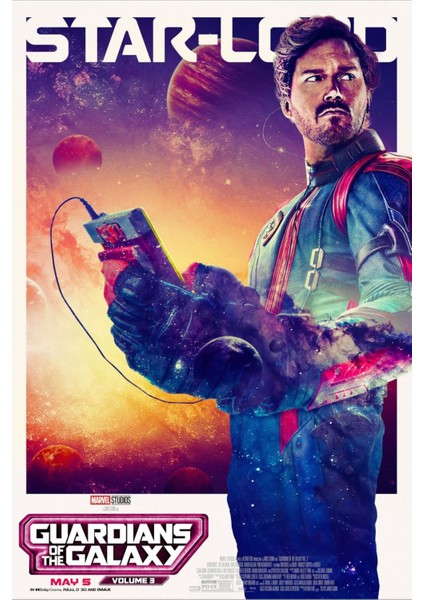Guardians Of The Galaxy Vol. 3 (2023) 0006 ( Folyo ) - Afiş - POSTER-3248 ( 50 cm x 70 cm )