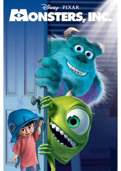 Monsters, Inc. (2001) 3 ( Folyo ) - Afiş - POSTER-4696 ( 50 cm x 70 cm )