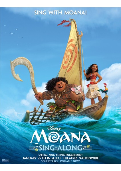 Moana (2016) 4 ( Folyo ) - Afiş - POSTER-4653 ( 50 cm x 70 cm )