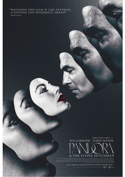 Pandora And The Flying Dutchman (1951) 1 ( Folyo ) - Afiş - POSTER-4970 ( 50 cm x 70 cm )