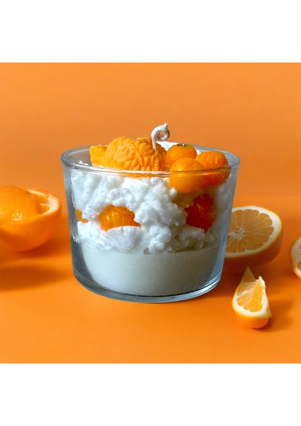 Mandarin Parfait – Mandalina Kokulu Bardak Mum