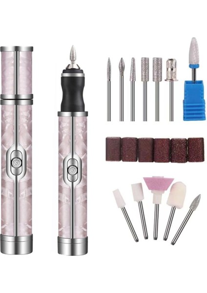 Tekno Trust 13 In 1 Tırnak Frezesi ve Şarjlı Törpü Seti Manikür Pedikür Aleti