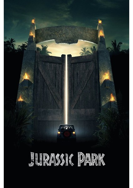 Jurassic Park (1993) 3 ( Folyo ) - Afiş - POSTER-4044 ( 50 cm x 70 cm )
