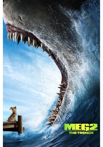 Meg 2 The Trench (2023 0001 ( Folyo ) - Afiş - POSTER-4540 ( 50 cm x 70 cm )