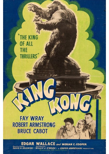 King Kong (1933) 1 ( Folyo ) - Afiş - POSTER-4163 ( 50 cm x 70 cm )