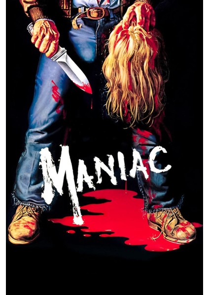 Maniac (1980) ( Folyo ) - Afiş - POSTER-4488 ( 50 cm x 70 cm )