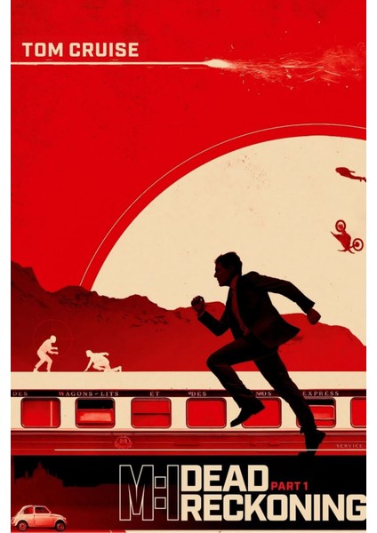 Mission Impossible - Dead Reckoning Part One (2023) 0005 ( Folyo ) - Afiş - POSTER-4628 ( 50 cm x 70 cm )