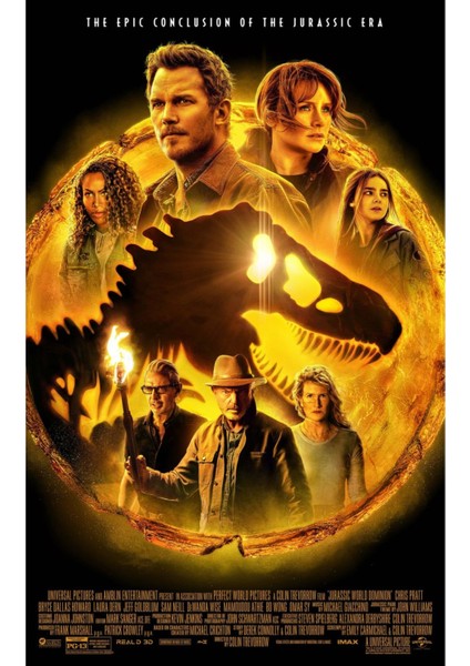 Jurassic World Dominion (2022) 0005 ( Folyo ) - Afiş - POSTER-4060 ( 50 cm x 70 cm )