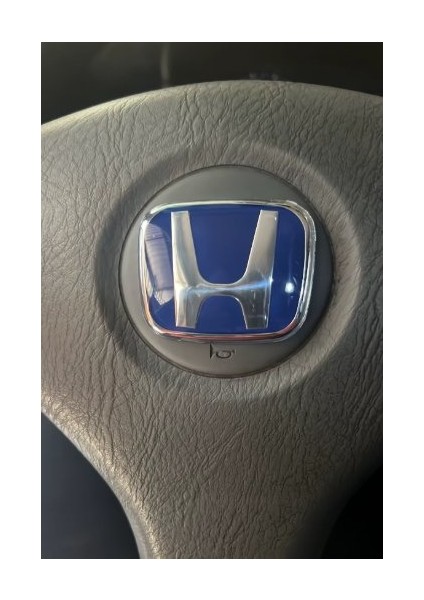 Honda Fc5 Fb7 Fd6 Ies Makyajlı Direksiyon Logosu 5 x 4 cm Mavi fırsatları