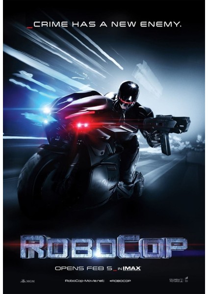 Robocop (2014) Afiş - Poster ( Folyo ) - Afiş - POSTER-5493 ( 50 cm x 70 cm )