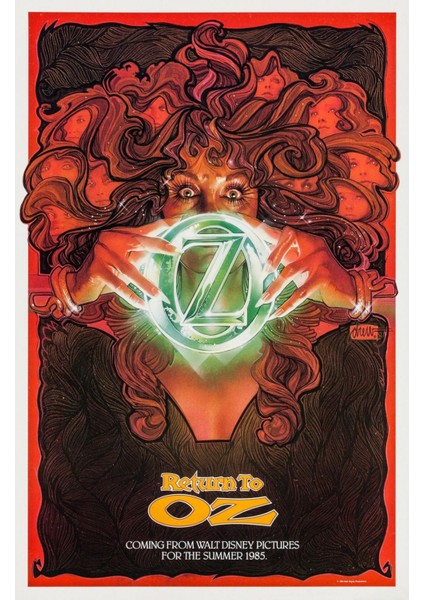 Return To Oz (1985) Afiş - Poster ( Folyo ) - Afiş - POSTER-5428 ( 50 cm x 70 cm )