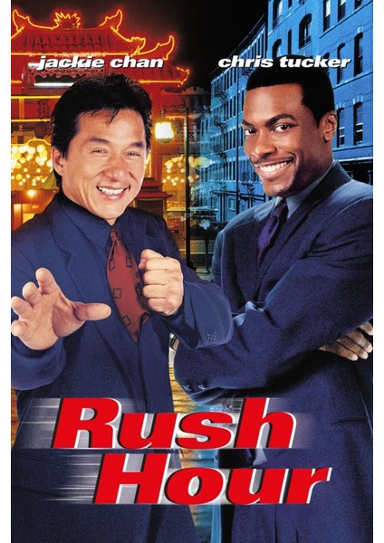 Rush Hour (1998) Afiş - Poster ( Folyo ) - Afiş - POSTER-5542 ( 50 cm x 70 cm )