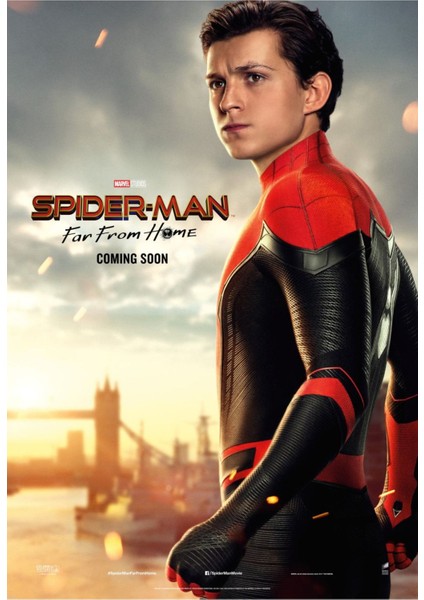Spider-Man Far From Home (2019) 10 Afiş - Poster ( Folyo ) - Afiş - POSTER-5938 ( 50 cm x 70 cm )
