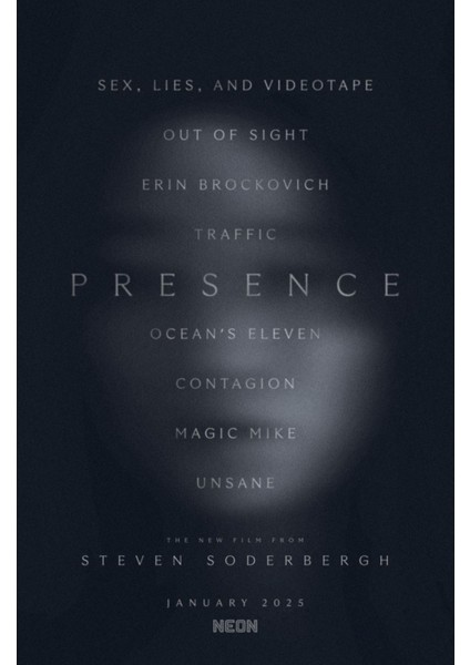 Presence (2025) 0003 Afiş - Poster ( Folyo ) - Afiş - POSTER-5189 ( 50 cm x 70 cm )