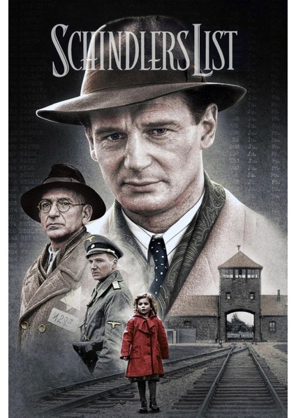 Schindler's List (1993) 0004 Afiş - Poster ( Folyo ) - Afiş - POSTER-5609 ( 50 cm x 70 cm )