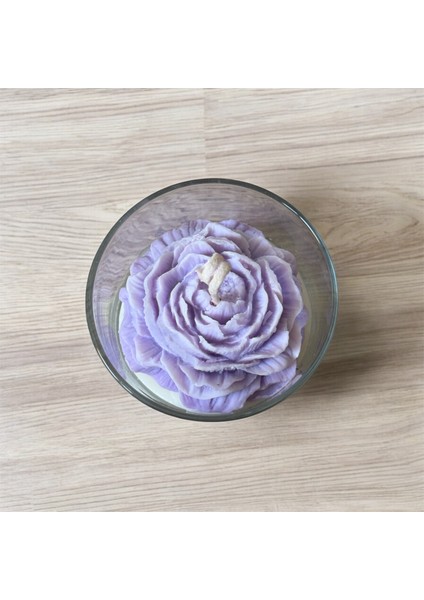 Lavender Bloom – Lavanta Kokulu Bardak Mum