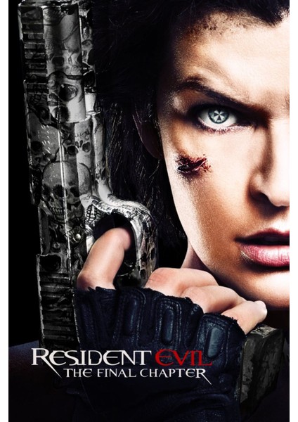Resident Evil The Final Chapter (2017) 6 Afiş - Poster ( Folyo ) - Afiş - POSTER-5413 ( 50 cm x 70 cm )