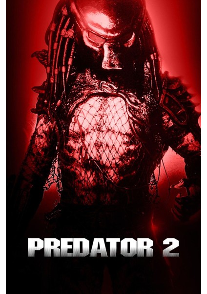 Predator 2 (1990) 4 Afiş - Poster ( Folyo ) - Afiş - POSTER-5183 ( 50 cm x 70 cm )