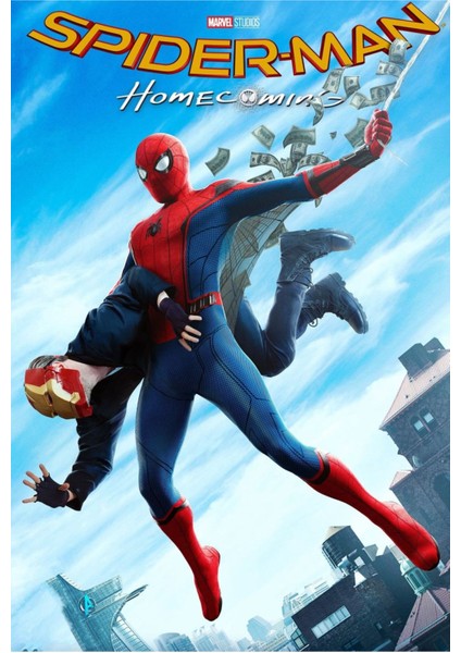 Spider-Man Homecoming (2017) 7 Afiş - Poster ( Folyo ) - Afiş - POSTER-5950 ( 50 cm x 70 cm )