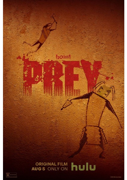 Prey (2022) 4 Afiş - Poster ( Folyo ) - Afiş - POSTER-5196 ( 50 cm x 70 cm )