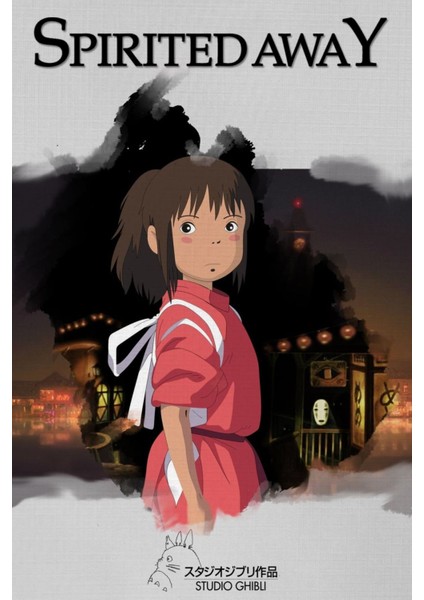 Spirited Away (2002) 0001 Afiş - Poster ( Folyo ) - Afiş - POSTER-6005 ( 50 cm x 70 cm )