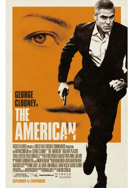 The American (2010) Afiş - Poster ( Folyo ) - Afiş - POSTER-6534 ( 50 cm x 70 cm )