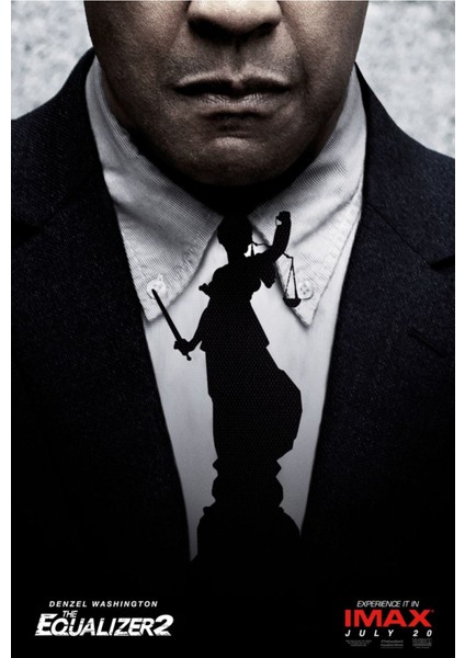The Equalizer 2 (2018) 3 Afiş - Poster ( Folyo ) - Afiş - POSTER-6827 ( 50 cm x 70 cm )