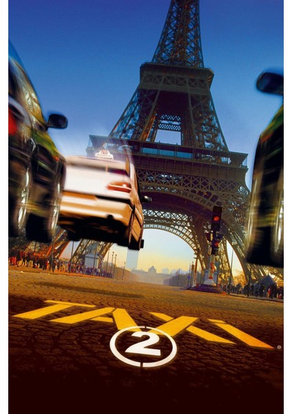 Taxi 2 (2000) Afiş - Poster ( Folyo ) - Afiş - POSTER-6371 ( 50 cm x 70 cm )