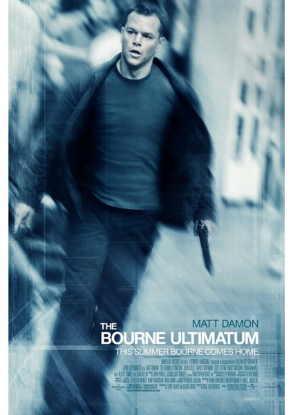 The Bourne Ultimatum (2007) 3 Afiş - Poster ( Folyo ) - Afiş - POSTER-6649 ( 50 cm x 70 cm )