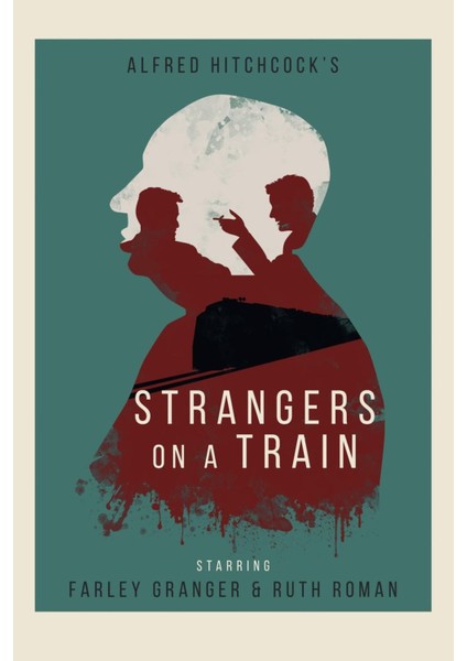 Strangers On A Train (1951) Afiş - Poster ( Folyo ) - Afiş - POSTER-6234 ( 50 cm x 70 cm )