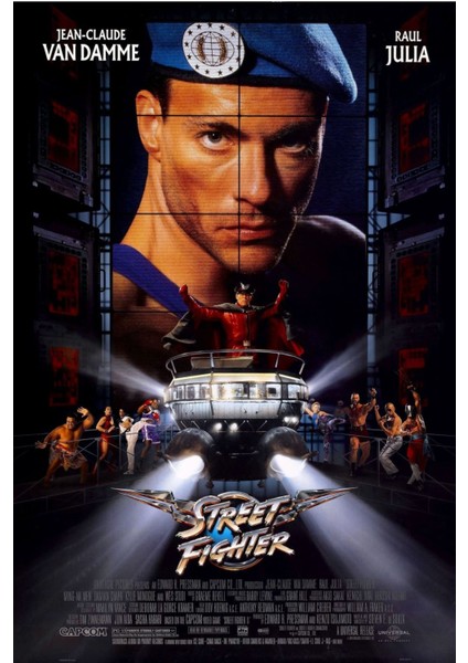 Street Fighter (1994) (Folyo / Afiş / Poster) 6237 ( 50 cm x 70 cm )
