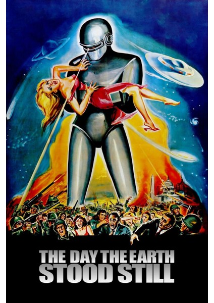The Day The Earth Stood Still (1951) 2 (Folyo / Afiş / Poster) 6771 ( 50 cm x 70 cm )