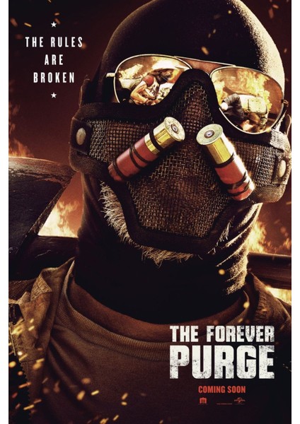 The Forever Purge (2021) 7 (Folyo / Afiş / Poster) 6982 ( 50 cm x 70 cm )