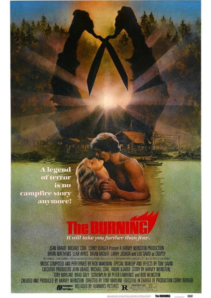 The Burning (1981) 1 (Folyo / Afiş / Poster) 6674 ( 50 cm x 70 cm )
