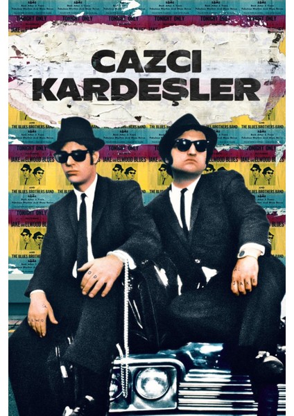 The Blues Brothers (1980) 2 Afiş - Poster ( Folyo ) - Afiş - POSTER-6619 ( 50 cm x 70 cm )