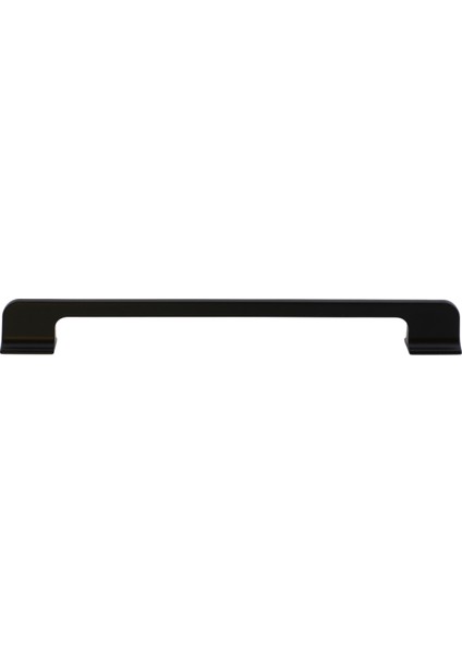 Afra Metal Mat Siyah Kulp 224 mm 22.4 cm Mobilya Çekmece Mutfak Dolabı Dolap Kapak Kulp Kulb Kulpu