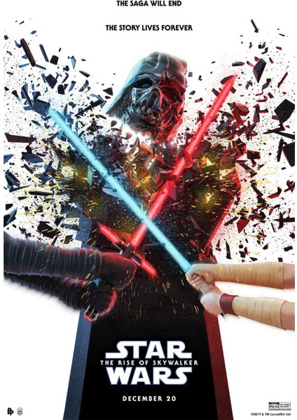Star Wars The Rise Of Skywalker (2019) 12 Afiş - Poster ( Folyo ) - Afiş - POSTER-6190 ( 50 cm x 70 cm )