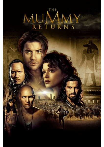The Mummy Returns (2001) (Folyo / Afiş / Poster) 7653 ( 50 cm x 70 cm )