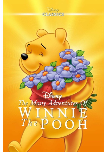 The Many Adventures Of Winnie The Pooh (1977) (Folyo / Afiş / Poster) 7566 ( 50 cm x 70 cm )