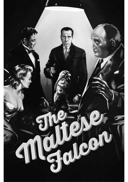 The Maltese Falcon (1941) (Folyo / Afiş / Poster) 7543 ( 50 cm x 70 cm )