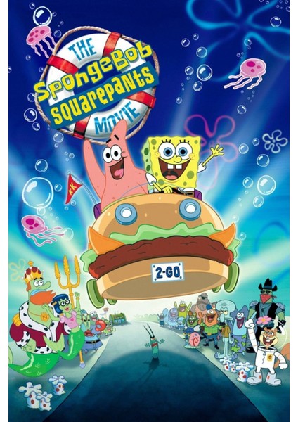 The Spongebob Squarepants Movie (2004) 0003 (Folyo / Afiş / Poster) 7909 ( 50 cm x 70 cm )