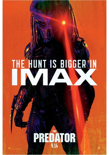 The Predator (2018) 6 (Folyo / Afiş / Poster) 7755 ( 50 cm x 70 cm )