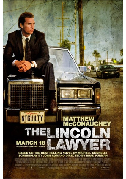 The Lincoln Lawyer (2011) (Folyo / Afiş / Poster) 7428 ( 50 cm x 70 cm )