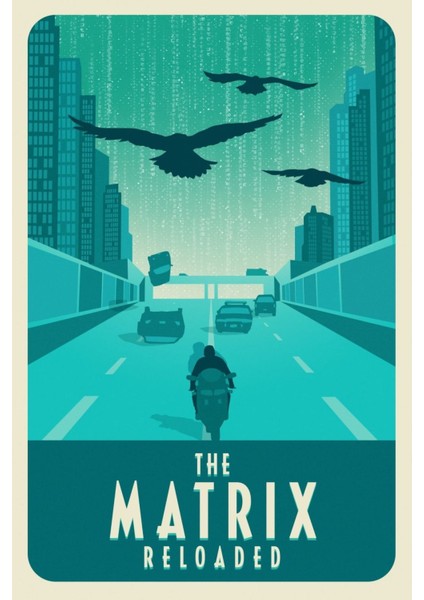 The Matrix Reloaded (2003) (Folyo / Afiş / Poster) 7600 ( 50 cm x 70 cm )