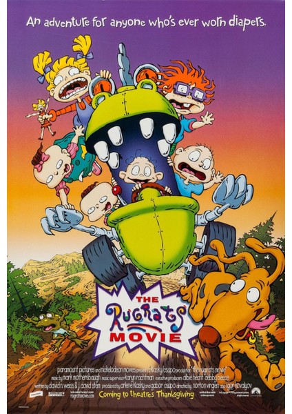 The Rugrats Movie (1998) 1 (Folyo / Afiş / Poster) 7822 ( 50 cm x 70 cm )