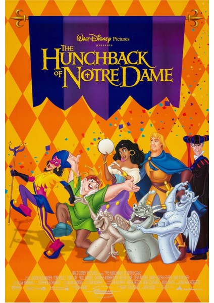 The Hunchback Of Notre Dame (1996) 2 (Folyo / Afiş / Poster) 7190 ( 50 cm x 70 cm )
